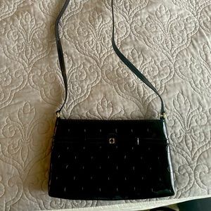 Patent Leather Kate Spade Dot Crossbody Clutch